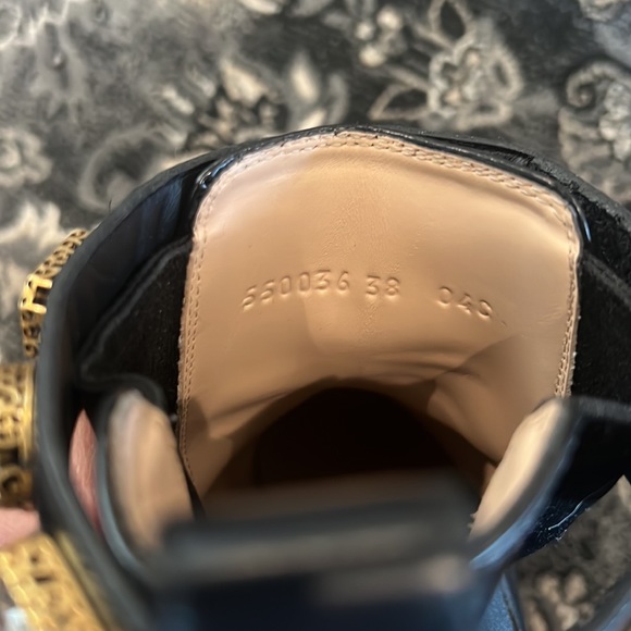 LEATHER ANKLE BOOT WITH BELT - Picture 4 of 4